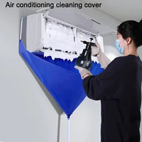 Air Conditioner Cleaning Covers Bag Waterproof Drain Bag for Washing Air Conditioning Water Bag Ac Cleaning Aircon Cleaner Tool