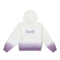 【VANS 官方旗艦】蛇年限定系列 女款米白色紫色漸層連帽大學T