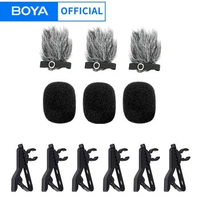 BOYA Microphone Fur Cover Sponge Cover Clip for Most of Wired Microfon BY-M1 BY-M1 PRO II Microphone Accessories