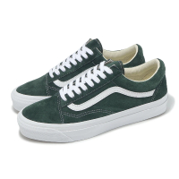 【VANS】休閒鞋 LX Old Skool 男鞋 Premium 綠 麂皮 緩衝 高耐磨 板鞋(VN000CXUPRM)