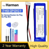 Replacement Battery for Harman Kardon Go Play Mini Speaker Li-Polymer Lithium Batteries, CP-HK06, GSP1029102 01, 3000mAh