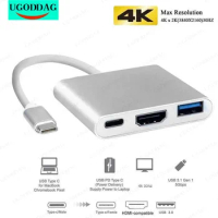 Thunderbolt 3 Adapter USB Type C Hub HDMI-Compatible 4K Support Samsung Dex mode USB-C Dock Converter with PD For MacBook Pro