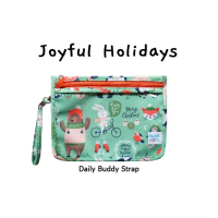 Alan Hops กระเป๋าใส่เอนกประสงค์ รุ่น Daily Buddy Strap ลาย Joyful Holidays คําแนะนําผลิตภัณฑ์ใหม่ของ
