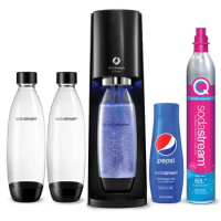 Appliances SodaStream E-Terra Black Bundle + Pepsi Flavor