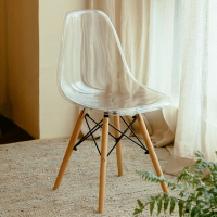 化妝椅 透明椅子ins壓克力靠背凳子塑料水晶餐椅網紅拍照服裝店化妝椅子【MJ19109】