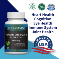 Minyak Alga Omega-3 Vegan - Pilihan Alami untuk Vegetarian dan Vegan，Supports Heart HealthSupports c