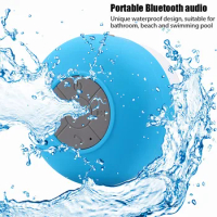 Mini Bluetooth Speaker Waterproof Bathroom Audio Wireless Shower Speakers RGB Light for Phone Soundbar Hand Free Car Loudspeaker