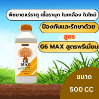 G6MAX ขนาด 500cc เสริมสร้างภูมิคุ้มกันให้พืช ต้านทานโรค ต้านทานแมลง ปกป้องพืชให้แข้งแรง