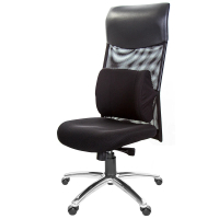 【GXG 吉加吉】高背泡棉座 無扶手/鋁腳 電腦椅(TW-8130 LUANH)