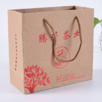 Competitive price 200GSM high quality kraft paper bag fashion retail paper bag customization --C2202