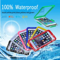 50pcs DHL Waterproof Case Swimming Diving Cover For Iphone 7 7Plus 6 6S Plus SE 5 5S 4S 5C Samsung S6 S7 Edge Note 5 S6 Edge S5