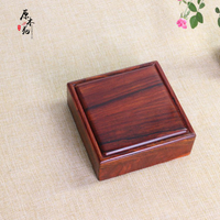 紅木實木榫卯玉器手鐲木盒紅酸枝首飾盒玉佩戒指耳環收納盒木制