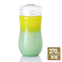 乾唐軒活瓷 | 甜心隨身杯 / 中 / 單層 / 5色 370ml-黃綠