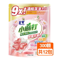 毛寶小蘇打植萃香氛洗衣皂晶球-除霉抗菌(25顆/12包)