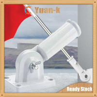 180 Derajat Braket Sudut Tiang Bendera / Aluminum Holder Tiang Bendera / Penahan Tiang Bendera Adjus