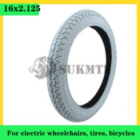 Electric wheelchair tire 16 inch 16X2.125 tire Good Quality fits Many Gas Electric Scooters and e-Bike 16X2.125