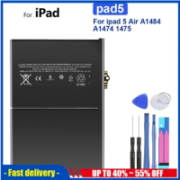 Replacement Battery Tablet 8827mAh For Apple iPad 5 Air 1 iPad5 Air1 A1484 A1474 1475 Batteries