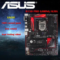 ASUS B150 PRO GAMING/AURA LGA 1151Motherboard DDR4 for Core i3-7320 i5-6600T cpus M.2 USB3.1 SATA3 Intel B150 ATX