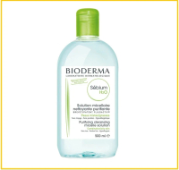 BIODERMA 貝德瑪面及眼深層卸妝潔膚水藍水 SEBIUM H2O DEEP CLEANSING MICELLAR WATER FOR FACE AND EYES (OILY SKIN) 500M