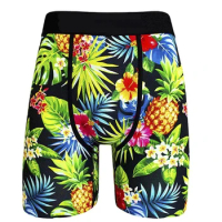 37 Runtz PSD Men's Boxer Brief Underwear Pineapple Hawaiian Print