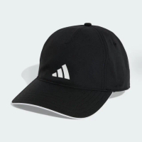 【adidas 愛迪達】Bball Cap Clima 棒球帽 鴨舌帽 運動 休閒 遮陽 黑(JN6096)