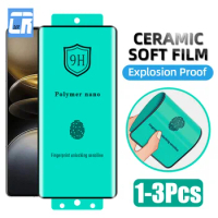 1-3Pcs Explosion-proof Ceramic Soft Film For Vivo X100 Ultra X100S X90S Screen Protector For Vivo V30e V30 V29 V27 Pro Not Glass