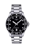 TISSOT Tissot Seastar 1000 40mm Black Dial Stainless Steel Band Quartz Watch T1204101105100
