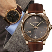 【ANONIMO】EPURATO義式 青銅經典機械錶(AM-4000.04.441.W88)
