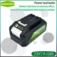 Greenworks Battery 24V 8.0AH Greenworks Lithium Ion Battery (Greenworks Battery) The original product is 100% brand new