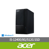 Acer 宏碁 i5 GTX1650電腦(Aspire TC-1750/i5-12400F/8G/512G SSD/GTX1650-4G/W11)