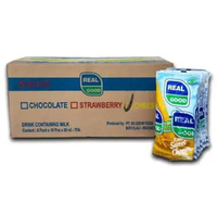 Real Good Minuman Susu UHT 50ml - Rasa Sweet Cheese (1 dus/60 pcs)