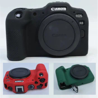 Soft Silicone Armor Camera Bag Case For Canon EOS R8 Shockproof Body Cover Skin