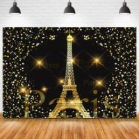 Paris Golden Eiffel Tower Decoration Model Creative Birthday Gift