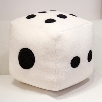 Dice pillow creative dice pillow large plush toy dice prop for kindergarten games and activities plu