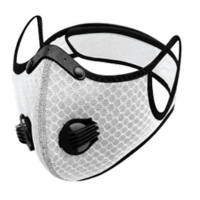 S-SportPlus+ 運動口罩 六入組騎行面罩 跑步口罩(騎車口罩 帶呼吸閥門口罩 登山口罩 流汗口罩)