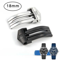 Watches Accessories for TAG HEUER Carrera Series Strap Man Watch Butterfly Buckle Stainless Steel Watch Buckle 18Mm