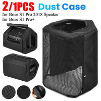 2/1PCS Dust Case with Handle Speaker Cover Top Opening Protective Dust Cover for Bose S1 Pro+ 2023/for Bose S1 Pro 2018 Speaker