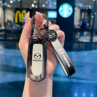 [Ready Stock] Car key Cover for Mazda 2 3 6 CX3 CX5 CX7 CX8 CX9 MX5 GT Smart Gradient TPU Black and 