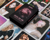 55pcs BP 9th Anniversary Lomo การ์ด กำหนดส่ง จั๊มพ์ โรส เซ่อเจนี่ รูบี้ ลิซ่า อัลเทอร์ ออร์แกน เกิดใ