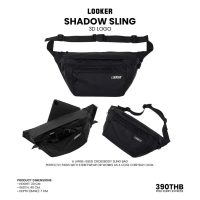 LOOKER SHADOW SLING (กระเป๋าคาดอก) shouder bag ต้าร์ ผู้ชาย รับ หิ้ว ที่เก็บ แว่น ตา rite สี