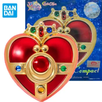 Bandai Genuine PROPLICA Sailor Moon Cosmic Heart Compact Brilliant Color Editiin Anime Action Figures Toys for Girls Kids Gifts