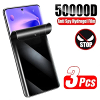 Anti-Spy Privacy Hydrogel Film Screen Protector For Poco X3 Pro X3 NFC M5S M5 For Xiaomi Poco M3 M4 X4 Pro F3 F4 GT F2 Pro 5G