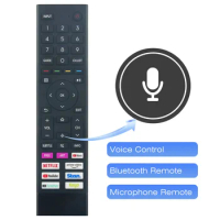 Bluetooth TV Voice Remote Control For Hisense A7G Series and U7G Series Smart UHD 4K HDTV Android TV