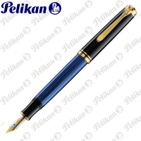 Pelikan 百利金 M600 藍色鋼筆(送原廠4001大瓶裝墨水)