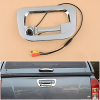 170 Degree Wide 12V Car Rear View Reverse Camera Tailgate Trim Cover 7070 CCD Chip Fit for Toyota Hilux Vigo 2005-2012 2013 2014