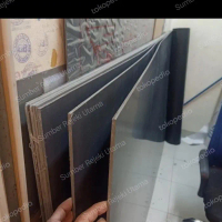 PROMO GUYS PVC Sheet Abu2 Tebal 5mm 100cm x 100cm ( PVC Grey Lembaran ) PREMIUM