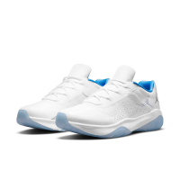 【NIKE 耐吉】籃球鞋 男鞋 運動鞋 包覆 緩震 AIR JORDAN 11 CMFT LOW 白藍 DO0751-100