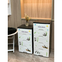 Autoku Lemari Mini Kecil Tempat Penyimpanan Pakaian Barang Aksessoris Baju Celana Mainan Kos Kabinet