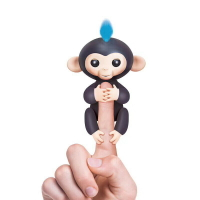 兒童玩具手指猴觸摸感應指尖玩具猴子(黑色)