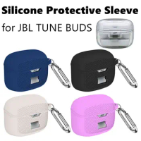 Silica Gel Headphone Case for JBL TUNE BUDS Wireless Earphone Protective Cover Dustproof Waterproof Sweatproof Earbuds Case